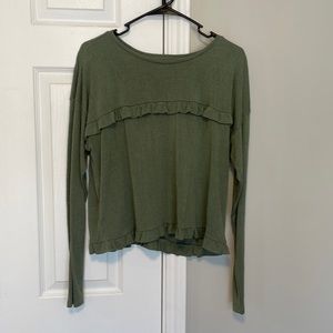 Loft green long sleeve L